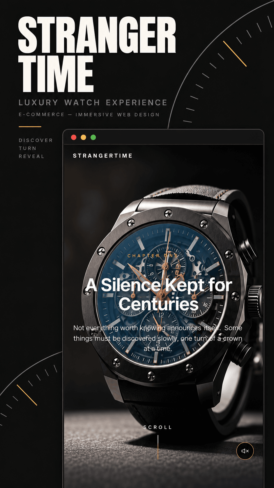StrangerTime project screenshot